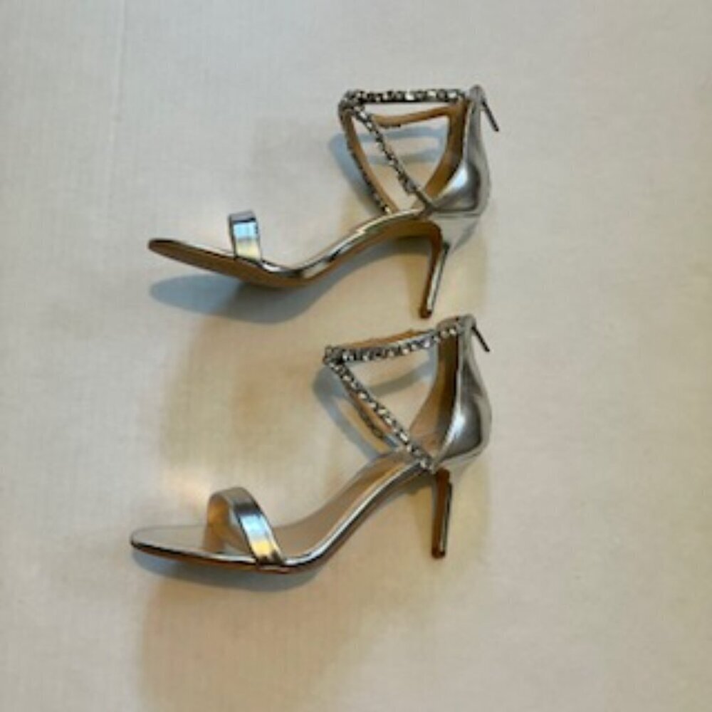 Jewel Badgley Mischka Celine Embellished Sandal by  Size 7.5 - Picture 4 of 12